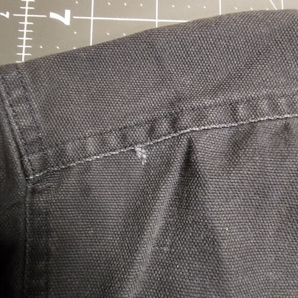 Dickies CPO Shirt Large Canvas Overshirt Workwear Americana Retro Outdoors Biker - Picture 16 of 16